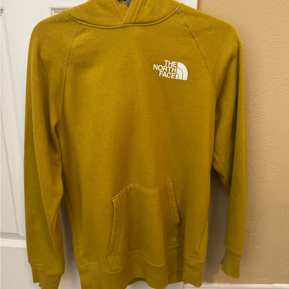 The North Face Mustard Yellow Sweatshirt Hoodie